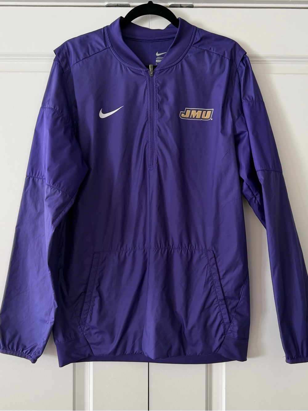 Nike | Men’s JMU 1/2 Zip Lockdown Jacket | Medium